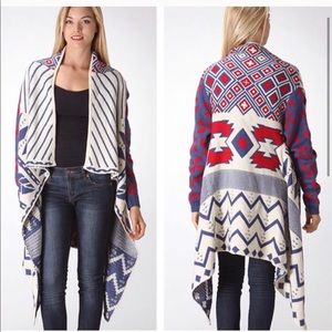 Patterned Cardigan